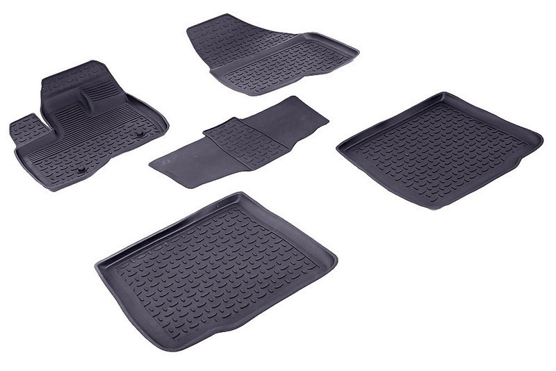 Коврики с высокими бортиками FORD EXPLORER V (V<3,5l) 2010-2015 (комплект) SEINTEX 85081