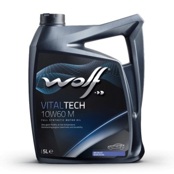 WOLF VITALTECH 10W-60 SN/CF A3/B4 Масло моторное (5л) 8335808