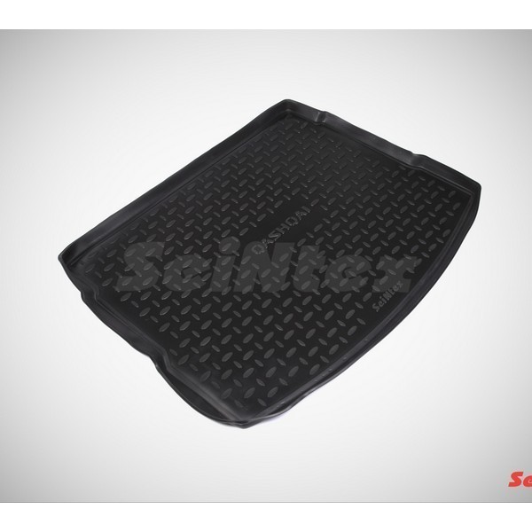 SEINTEX Коврик в багажник NISSAN QASHQAI (полимерный) черный (шт) (2007-2014) 01264