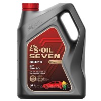 Масло моторное S-oil SEVEN RED9 SP 5W-30 (4л) E108296 DRAGON