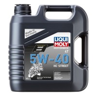 Моторное масло для 4-тактных мотоциклов Motorbike 4T HC Street 5W-40 LIQUI MOLY (4л) 20751