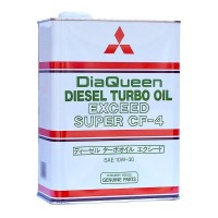 Масло моторное 2987610 Mitsubishi DiaQueen Diesel Turbo Exeed Super 10W-30 CF-4 (4л)