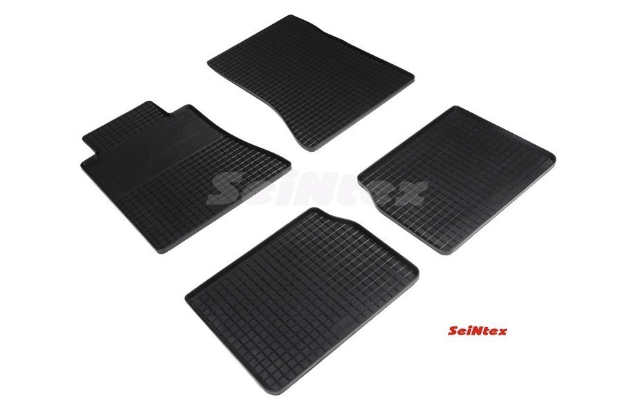 Коврики резиновые с рисунком "Сетка" Mercedes-Benz E-Class W124 1992-1997 (комплект) 95989 SEINTEX