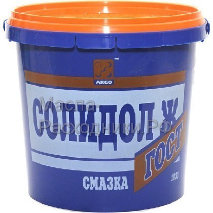 Смазка Солидол Жировой Арго 900 гр 6021