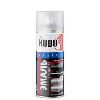 Эмаль для радиаторов отопления 5101 Белая (520 мл) KUDO KU5101