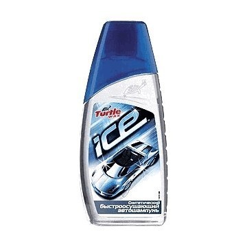 FG6481 Автошампунь быстросохнущий синтетический ICE Rapid Dry Wash 500 ml Turtle Wax