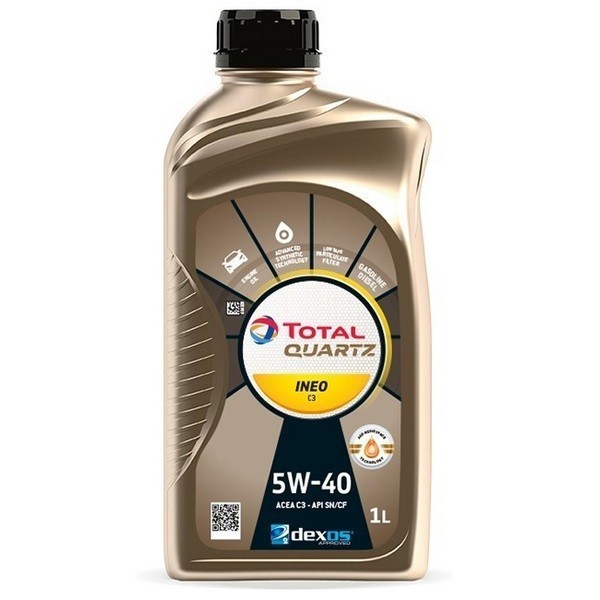 Масло моторное Total QUARTZ INEO C3 5W-40 (1л) 213789