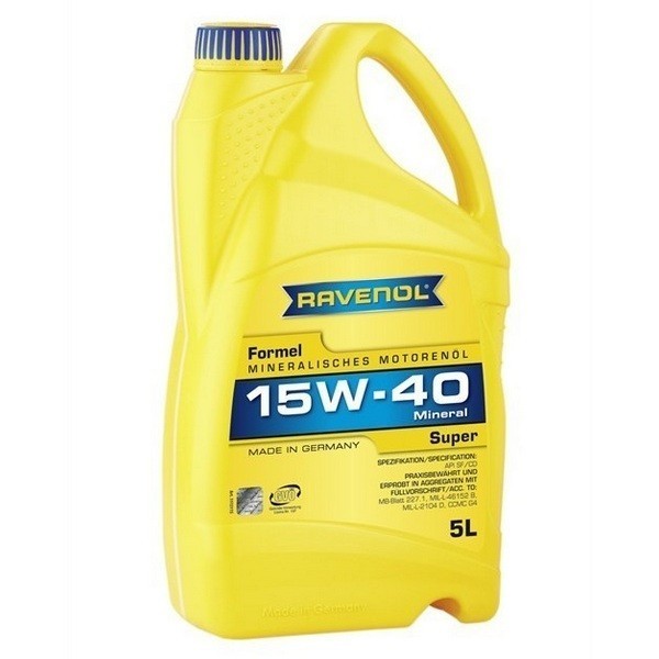 Масло моторное Ravenol Formel Super SF-CD 15W-40 (5л) 4014835724754