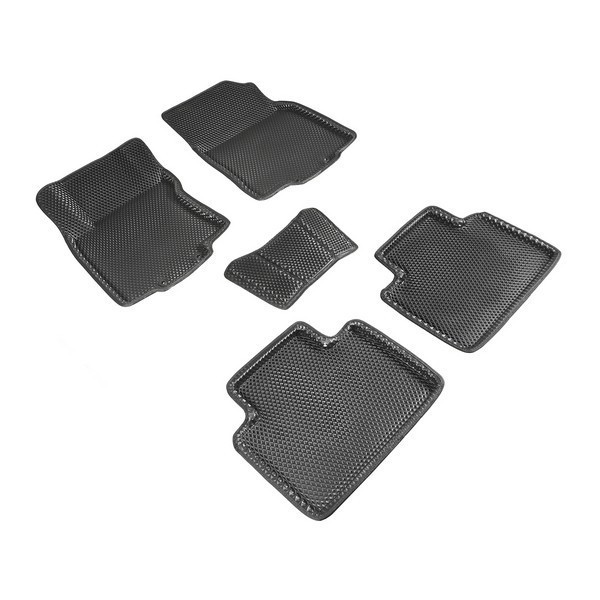 Коврики 3D EVA "РОМБ" Nissan Х-Trail (T32) 2015-н.в. черный (комплект) 95208 SEINTEX