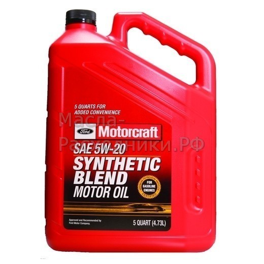 Масло моторное Ford Motorcraft 5W-20 Premium Syntetic blend (4,73л) XO5W205QSP