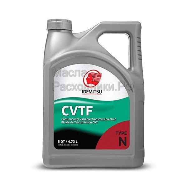 Масло для вариатора IDEMITSU CVT TYPE - N (4,73 л) 30040091953