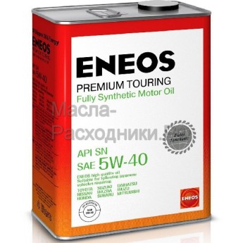 Масло моторное ENEOS Premium TOURING SN 5W-40 (4л) 8809478942162