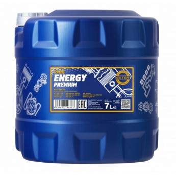 MANNOL 7908 масло моторное Energy Premium 5W-30 SN CH-4 C3 (7л) 79087