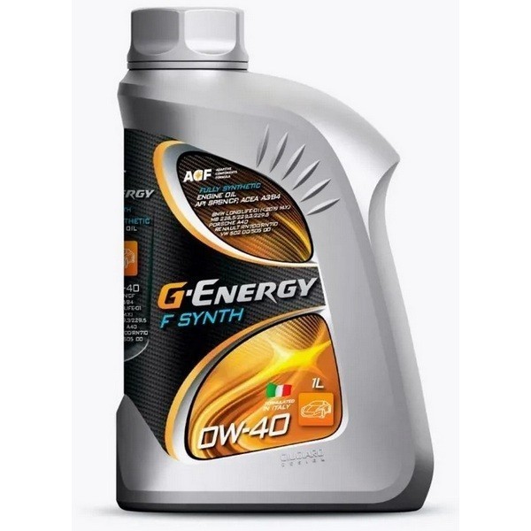 Масло моторное G-Energy F Synth 0W-40 (1л) 253140812