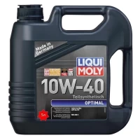 Масло моторное Liqui Moly Optimal 10W-40 (5л) - ПО ЦЕНЕ 4Л