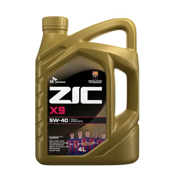 Масло моторное Zic X9 5W-40 (4л) 162613