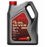 Масло моторное S-OIL SEVEN RED9 SN 10W-40 (4л) E107633
