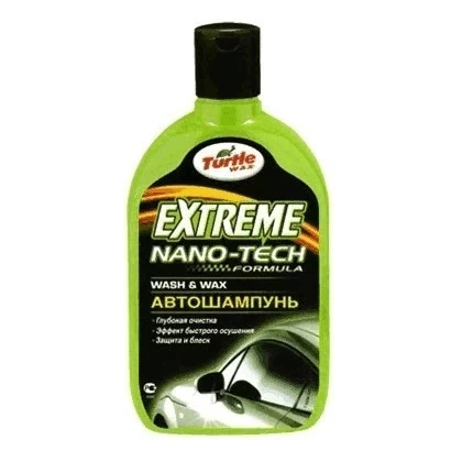 FG6501 Автошампунь Extreme Nano Tech WASH&WAX 500 ml Turtle Wax
