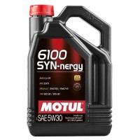 MOTUL 6100 SYN-NERGY 5W-30 SL, A3/B4 Масло моторное (5л) 107972