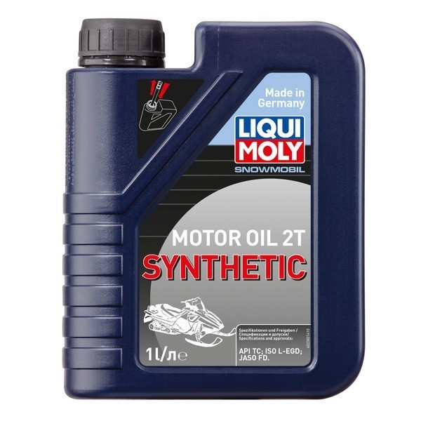 Масло моторноедля снегоходов Snowmobil Motoroil 2T Synthetic L-EGD LIQUI MOLY (1л) 2382