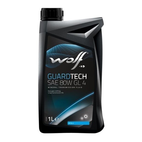WOLF GUARDTECH SAE 80W GL-4 Масло трансмиссионное (1л) 8303104