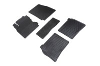 Коврики резиновые с рисунком "Сетка" NISSAN NOTE 2005-2014 (комплект) SEINTEX 00276