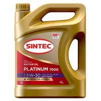 Масло моторное SINTEC PLATINUM 7000 5W-30 GF-6A (АКЦИЯ 4л+1л) 600226