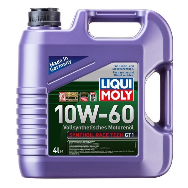 Масло моторное Liqui Moly Synthoil Race Tech GT1 10W-60 (4л) 7535