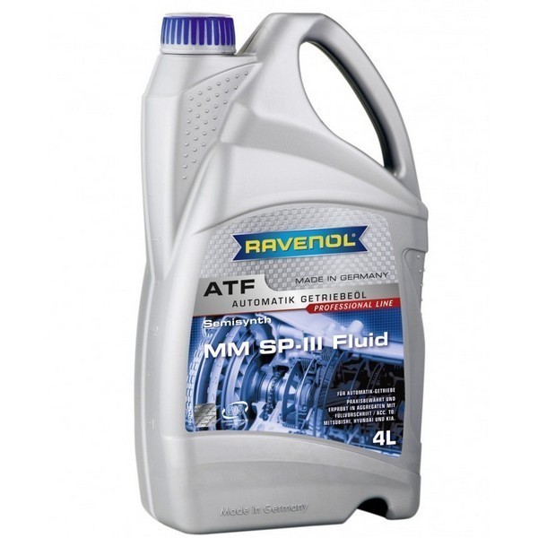 Масло АКПП Ravenol ATF MM SP-III Fluid (4л) 121210300401999