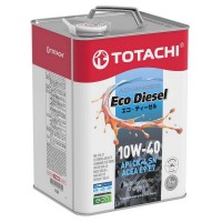 Масло моторное TOTACHI Diesel Eco Semi-Synthetic CK-4/CJ-4/SN 10W-40 (6л) E1306