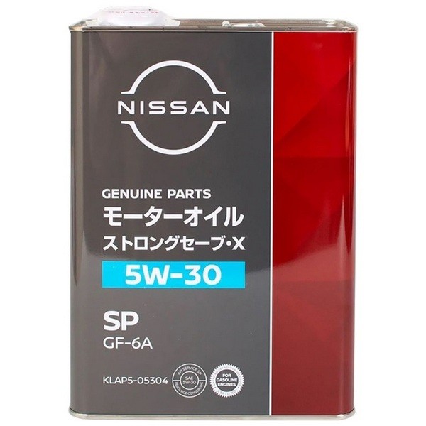 Масло моторное NISSAN 5W-30 SP STRONG SAVE X (4л) KLAP5-05304