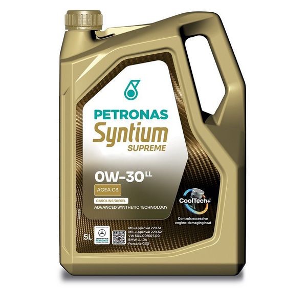 Масло моторное PETRONAS SYNTIUM SUPREME LL 0W-30 (5л) 71226M12EU