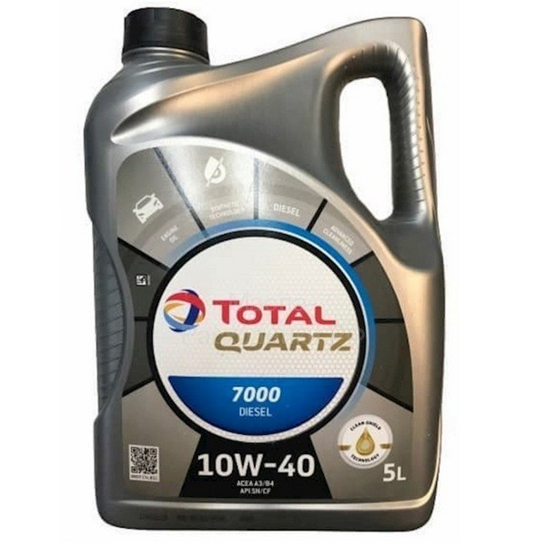 Масло моторное Total 7000 Diesel 10W-40 (5л) 201524