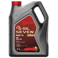 Масло моторное S-oil SEVEN RED9 SP 5W-40 (4л) E108304 DRAGON