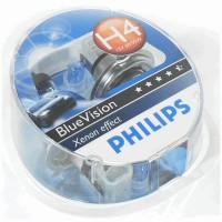 Автолампы 12342BVU Philips 2xH4+2xW5W Blue Vision Ultra (комплект - 2х2 шт) 12342BVUSM