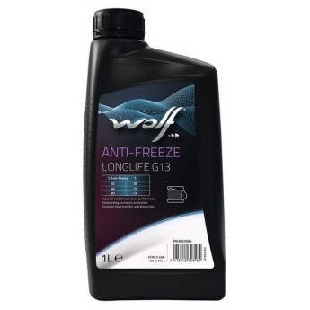 WOLF ANTI-FREEZE LONGLIFE G13 Антифриз фиолетовый концентрат (1л) 8323584