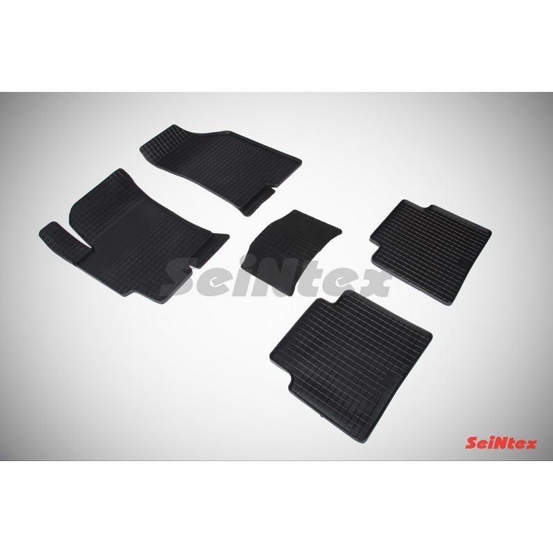 Коврики резиновые с рисунком "Сетка" HYUNDAI ELANTRA (XD) Тагаз 2008- (комплект) SEINTEX 00772