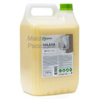 GRASS Жидкое крем-мыло "Milana" молоко и мед (5кг) 126105