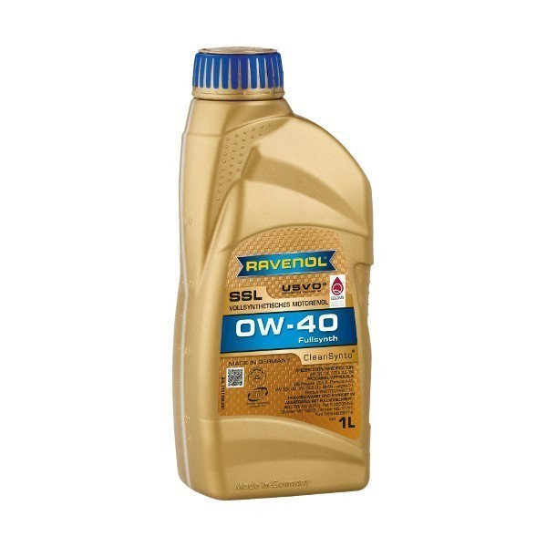 Масло моторное Ravenol 0W-40 SSL (1л) 111110800101999