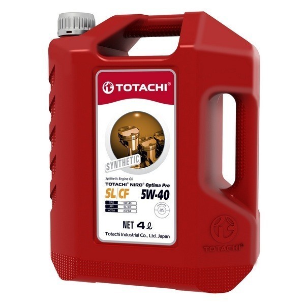 Масло моторное TOTACHI NIRO OPTIMA PRO 5W-40 (4л) 1C604