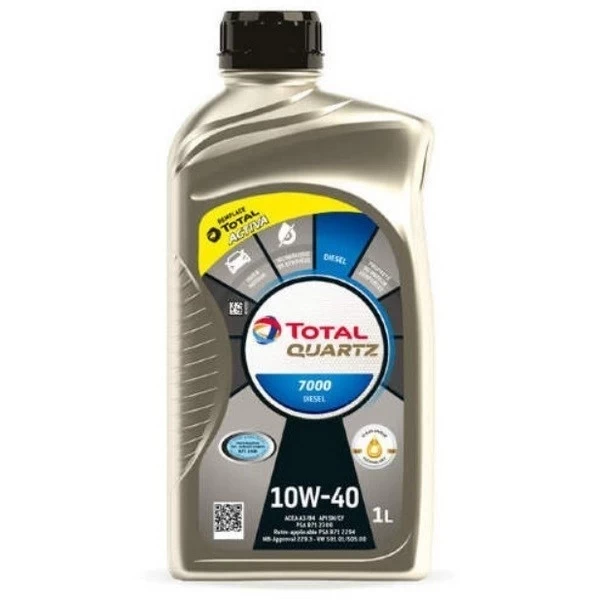 Масло моторное Total 7000 Diesel 10W-40 (1л) 201534