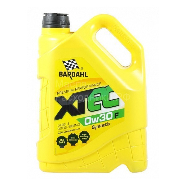 BARDAHL XTEC 0W-30 F Масло моторное (5л) 36853