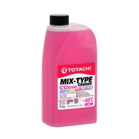 Антифриз TOTACHI MIX-TYPE COOLANT розовый -40гр G12evo (1кг) 46801