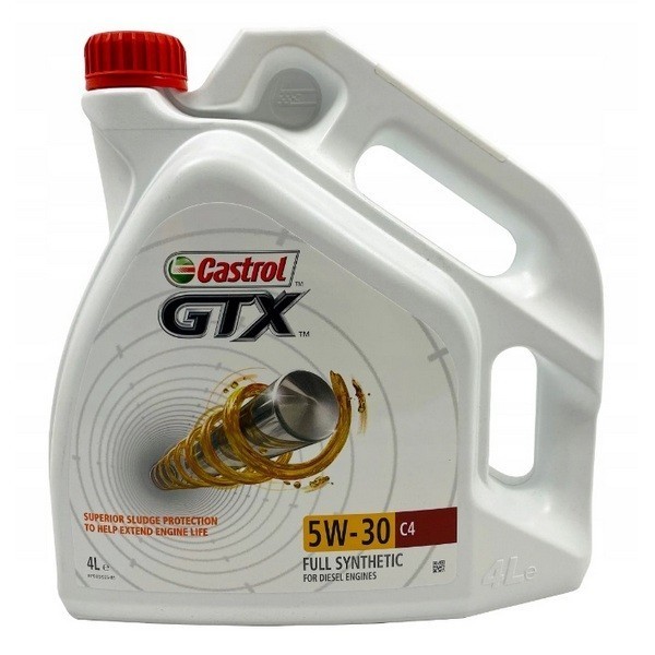 Масло моторное Castrol GTX 5W-30 C4 (4л) 15C350