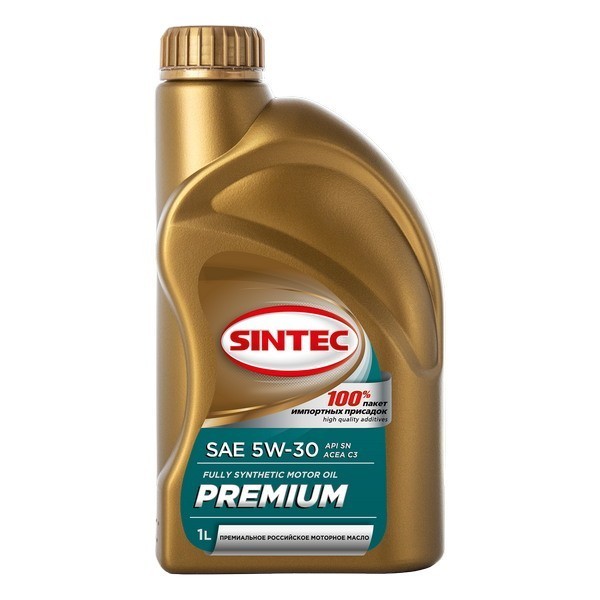 Масло моторное SINTEC PREMIUM 5W-30 SN, C3 (1л) 900375