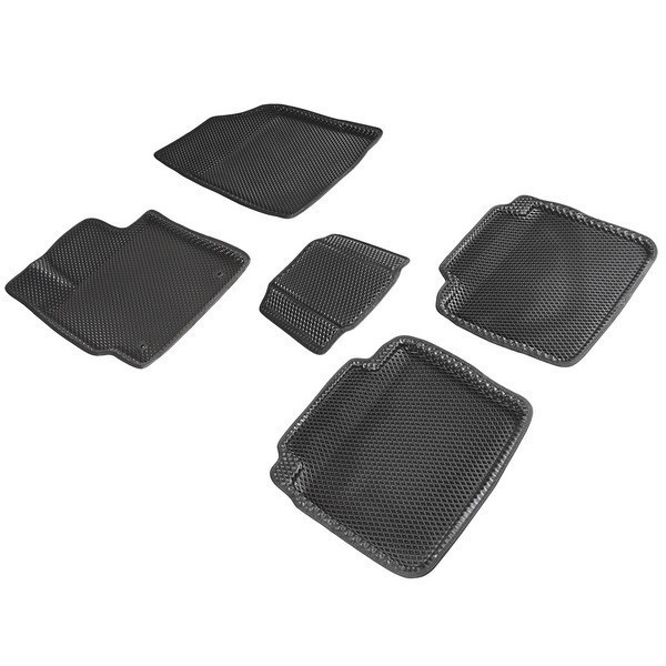 Коврики 3D EVA "РОМБ" Toyota Camry VI 2006-2012 черный (комплект) 95204 SEINTEX