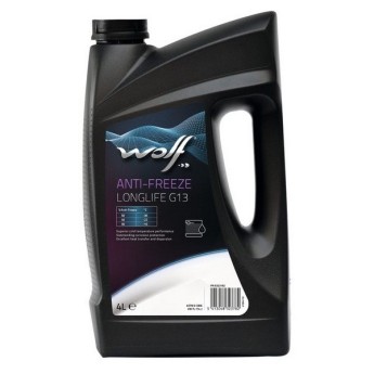 WOLF ANTI-FREEZE LONGLIFE G13 Антифриз фиолетовый концентрат (4л) 8323782