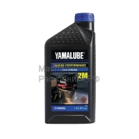 Yamalube 2-M Масло моторное для 2-х тактных лодочных моторов TC-W3 RL (пластик) (0,946л) LUB2STRKM112