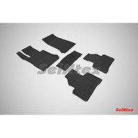 Коврики резиновые с рисунком "Сетка" MERCEDES-BENZ GLC-Class X253 2016- (комплект) SEINTEX 86945