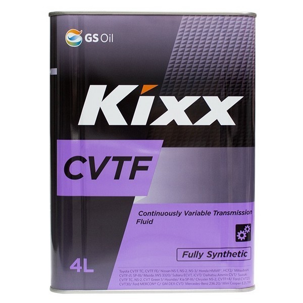 Масло для вариатора Kixx CVTF (4л) L251944TE1